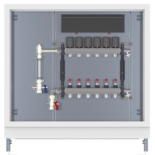 Roth-Verteilerstation-HK-3-edst-vormont-m-WMZ-Set-senkr-2KH-STA-Anschl-Modul-6-1115011563 gallery number 1